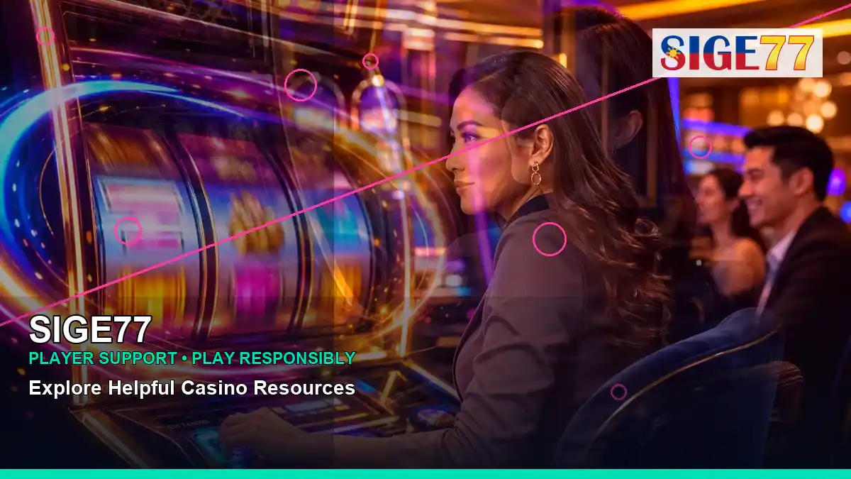 SIGE77 left-diagonal neon jackpot slot games highlighting mobile-friendly casino play