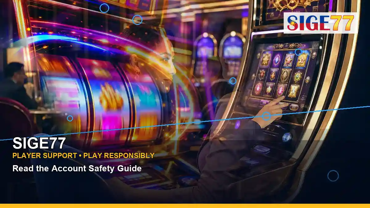 SIGE77 SIGE77 mines gold information for Philippine users scene with layered collage mobile casino app for players in the